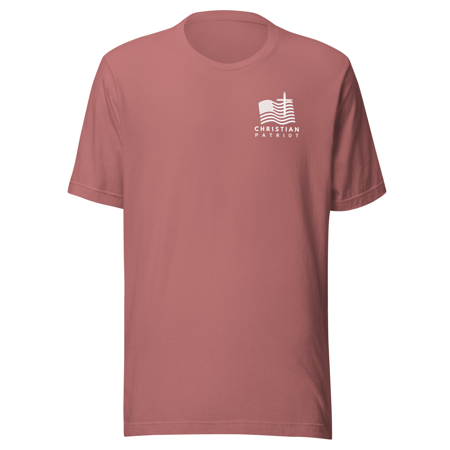 Christian Patriot Signature T-shirt Mauve