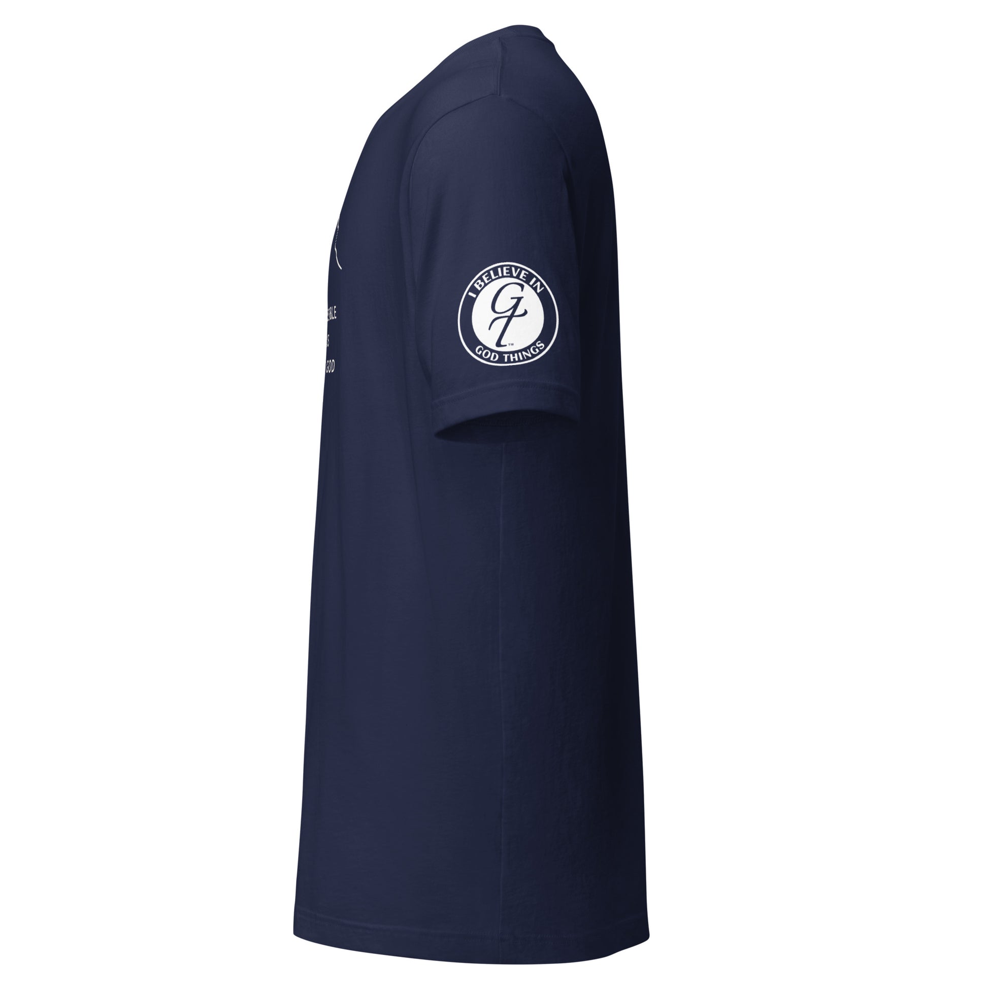 Product mockup What Is Impossible With Men Is Possible With God