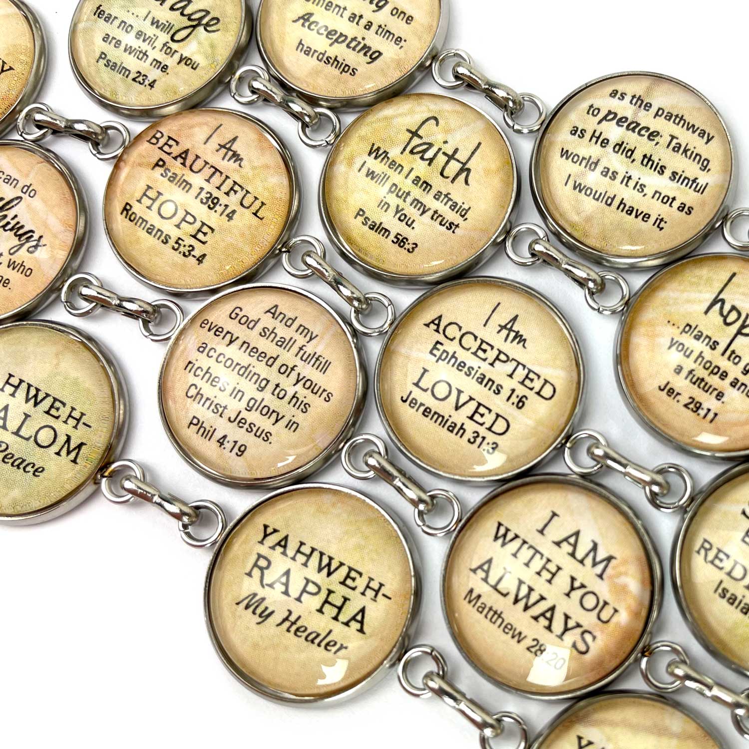 Serenity prayer bracelet with no charm
