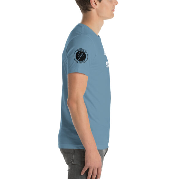 Jesus Saves Tee logo